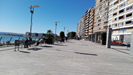 beautiful pedestrian promenade in the street